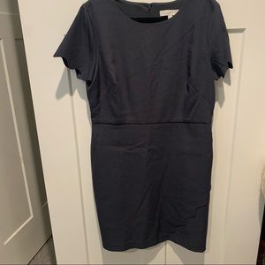Gray LOFT Dress Size 14